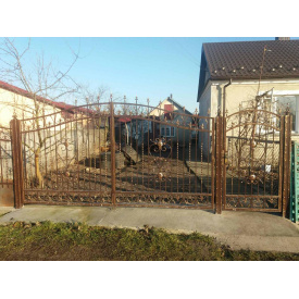 Ковані ворота ПП Брама Ара