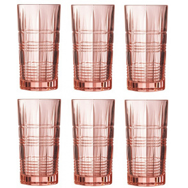 Набір склянок Luminarc Даллас Рожевий 6 шт х 380 мл (P9164 / 1)