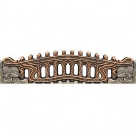 Форма для еврозабора "Старый город ажур" стеклопластиковая