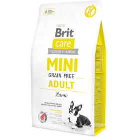 Сухой корм для взрослых собак миниатюрных пород Brit Care Mini Grain Free Adult 2 кг