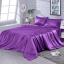 Комплект постельного белья Zastelli Искусственный шелк Dark Lilac 145x210 см Черкассы