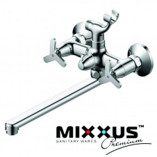 Змішувач для ванни довгий ніс MIXXUS Apollo Euro Chr-006