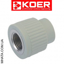 KOER Муфта з внутрішньою різьбою 20x3/4