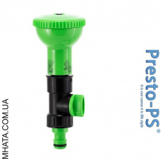 Душ пластиковый с краном 3 режима пластиковый Presto PS 2361
