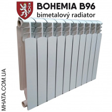Радіатор біметалічний BOHEMIA B96, Чехія