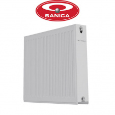 Сталевий радіатор Sanica 22 300x1400 бокове підключення