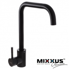 Смеситель для кухни Ухо MIXXUS Sus 011G Black (Chr-011G), Польша (нержавеющая сталь)