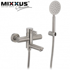 Фото - Смеситель для ванны короткий нос MIXXUS Sus (Chr-009), Польша (нержавеющая сталь) Смеситель для ванны короткий нос MIXXUS Sus (Chr-009), Польша (нержавеющая сталь)