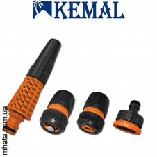 Комплект 4-элемента на шланг 1/2" Kemal 1010-12, Турция