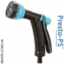 Пистолет поливочный 7 режимов пластиковый Presto PS 7722
