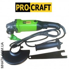 Кутова шліфувальна Машина PROCRAFT PW - 1200Е 125 мм