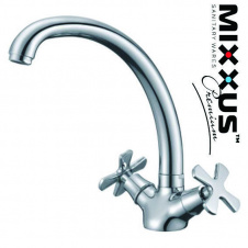 Змішувач для кухні вухо MIXXUS Fobos Chr-273