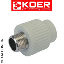 KOER Муфта з зовнішньою різьбою 25x1/2 н