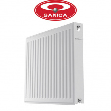 Сталевий радіатор Sanica 11 500x1400 бокове підключення
