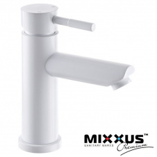 Смеситель для умывальника MIXXUS Sus-001A White (Chr-001-A), Польша (нержавеющая сталь)