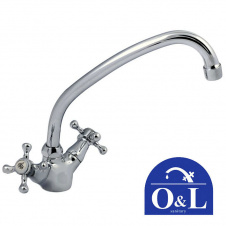 Змішувач для умивальника O&L Mayfair Euro Product Chr-271