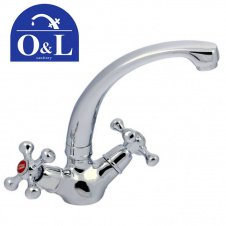 Змішувач для умивальника O&L SMES Euro Product Chr-272
