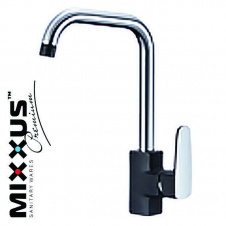 Змішувач для кухні Вухо MIXXUS Missouri Black чорний Chr-014