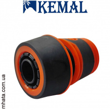 Коннектор прорезиненный 3/4 для шланга Kemal M3006, Турция