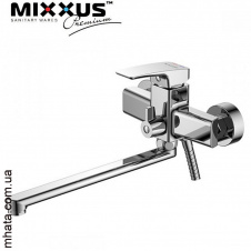 Смеситель для ванны длинный нос MIXXUS Premiun Patrick EURO (Chr-006), Польша