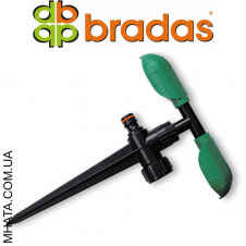 Ороситель вращающийся с двумя листочками на колышке Bradas ECO-PW3345