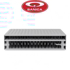 Стальной радиатор Sanica 33 500х700 мм боковое подключение Лубни