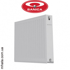 Стальной радиатор Sanica 22 тип 500*1400 Турция (нижнее подключение) Нововолынск
