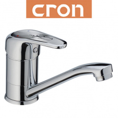 Змішувач для умивальника ялинка на шпильці 15см CRON Magic (Chr-004) Виноградів