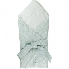 Одеяло-конверт для новорожденных Руно хлопок 75х75 см голубой Киев
