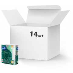 Упаковка бумажных полотенец Grite Blossom 2 слоя 88 листов 14 шт по 2 рулона Луцк