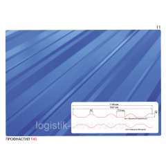 Профнастил Т-45 0,45 мм (US Steel, Словаччина) Ворожба