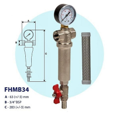 Механический фильтр Aquafilter FHMB34_Х Михайлівка