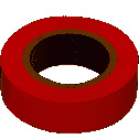 Ізоляційна стрічка 0.18х19 мм 20 м червона IEK Хмельницький