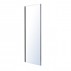 LEXO стенка боковая 80*195см для комплектации с дверью, прозрачное стекло 6мм, хром Луцк
