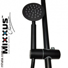 MIXXUS SUS-003-J BLACK Душевая колонна со смесителем из нерж. стали SUS304 Хуст