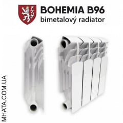 Радіатор біметалічний BOHEMIA B96/300, Чехія Буча