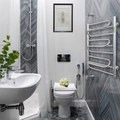 Водяной полотенцесушитель KOSSER Илюзия 700x530 ДІ05 Одеса