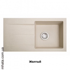 Кухонная гранитная мойка "Solid" Квадро "Quadro" 780*435*160 Харків