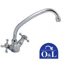 Змішувач для умивальника O&L Mayfair Euro Product Chr-271 Запоріжжя