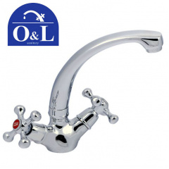 Змішувач для умивальника O&L SMES Euro Product Chr-272 Кропивницький