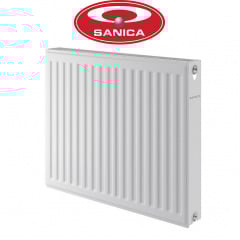 Стальной радиатор Sanica 11 500x1800 боковое подключение Житомир