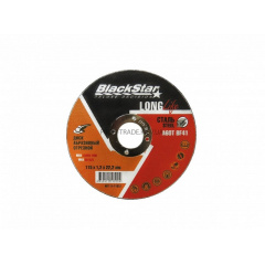 Диск 115x1,2x22 мм відрізний по металу BLACK STAR LongLife 25 шт 11-11512 Ужгород