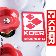Инструмент опрессовочный ручной KOER KW.100 12л, 60Бар, 8кг, поршень-латунь, 190*530*305 Киев