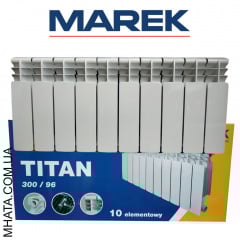 Радіатор біметалічний Marek Titan 300*96 Польща Ужгород