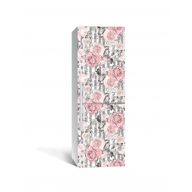 Наклейка на холодильник Zatarga «Винтажная скатерть» 650х2000 мм виниловая 3Д наклейка декор на кухню