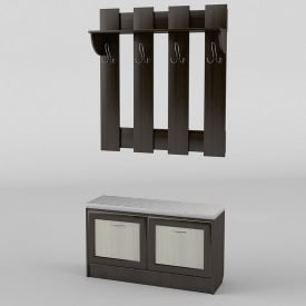 Прихожая Тиса Мебель-4 Венге Молочный