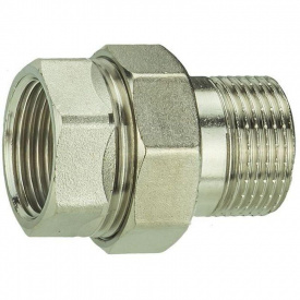 Сгон американка прямая SOLOMON 1 1/4" НИКЕЛЬ 1620