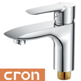 Смеситель для умывальника Cron Columbia на гайке (Chr-001)