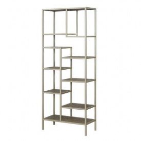 Стеллаж для хранения в стиле LOFT Серый (NS-1919)