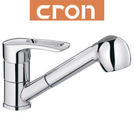 Смеситель для кухни елка с лейкой CRON HANSBERG (Chr-014)
